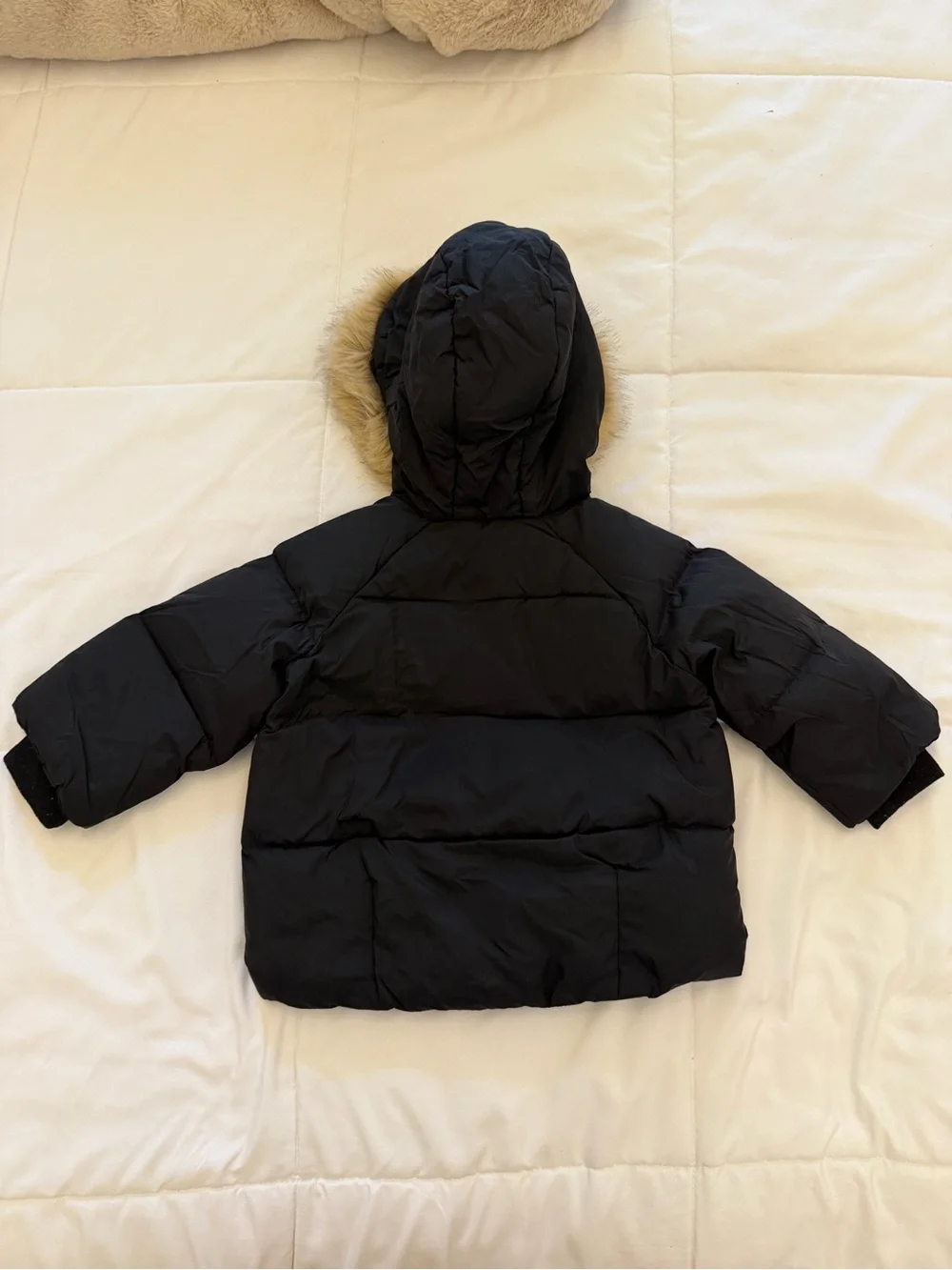 Zara Infant Label Patch in White and Black